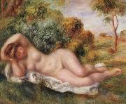 Pierre Renoir Reclining Nude(The Baker) oil